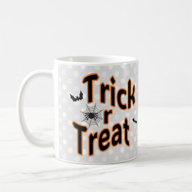 Fun Trick oder Treat duften meine Füße Halloween Kaffeetasse (Links)