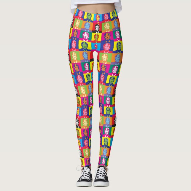 FUN TRUMP LEGGINGS. LEGGINGS (Vorderseite)