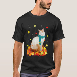 Fun Türkischer Van Erntedank Herbstkatzenjammer Lo T-Shirt