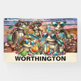 Fun Turtles Ansammlung Banner