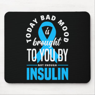 Fun Typ 1 Diabetes T1d Krieger Fun Diabetes Mousepad