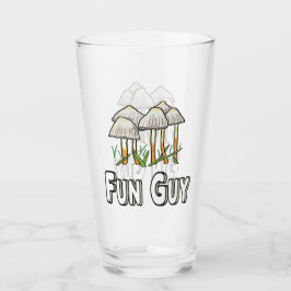 Fun Typ Funny Mushroom Puff Glas