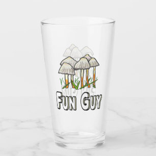 Fun Typ Funny Mushroom Puff Glas
