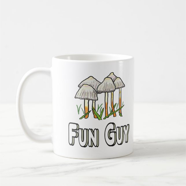 Fun Typ Funny Mushroom Puff Kaffeetasse (Links)