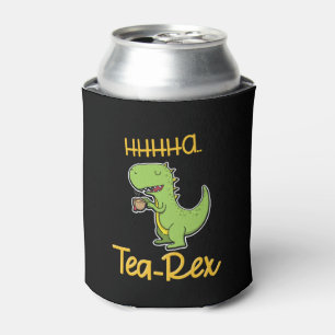 Fun Tyrannosaurus Rex Sipping Tee Party Dosenkühler