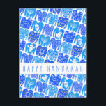 Fun Ugly Chanukah Sweaters Niedlich CUSTOM Urlaub Postkarte<br><div class="desc">Passen Sie diese Karte an,  indem Sie Ihren eigenen Text über den niedlichen Hintergrund hinzufügen. Karo meinen Shop für mehr Farben und Designs oder lass mir wissen,  ob Sie etwas Angewohntes wollen. Danke für den Einkauf mit mir!</div>