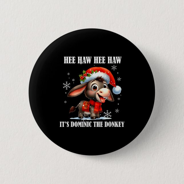 Fun Ugly Christmas Traditions Celebration Funny Ch Button (Vorderseite)