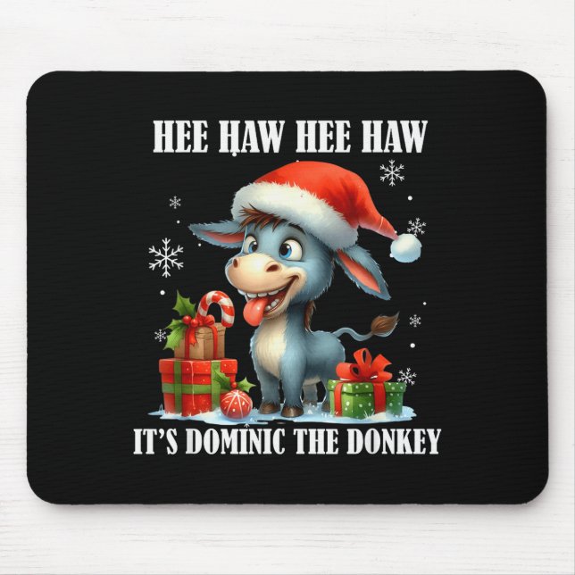 Fun Ugly Christmas Traditions Celebration Funny Ch Mousepad (Vorne)