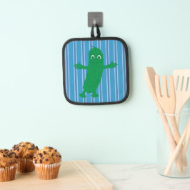 Fun und Extravagantes Blaue Pickle Topflappen