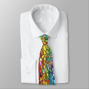 Fun und Funky gesteinigtes Glas Krawatte