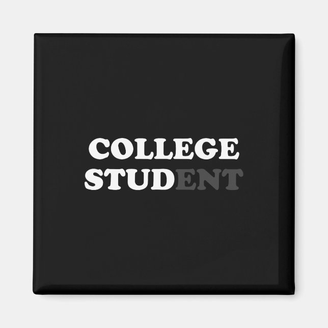 Fun Uni Student Geschenke für Männer Uni Stud Sar Magnet (Vorne)
