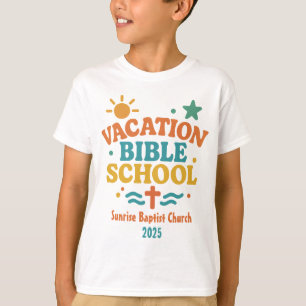 Fun Vacation Bible School VBS Kirche Name & Jahr T-Shirt