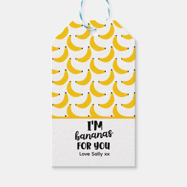 Fun Valentine Favor for Friends, Classmates & Coup Geschenkanhänger (Vorderseite)