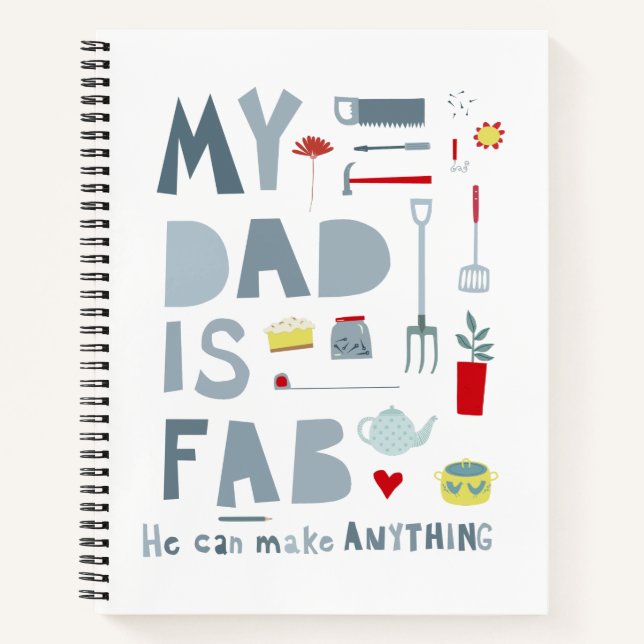 Fun Vater Notizbuch (Vorderseite)