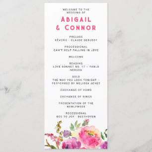 Fun Vibranet Fuchsia Floral Programm