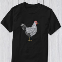 Fun Watercolor Wyandotte Chicken Poultry
