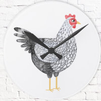 Fun Watercolor Wyandotte Chicken