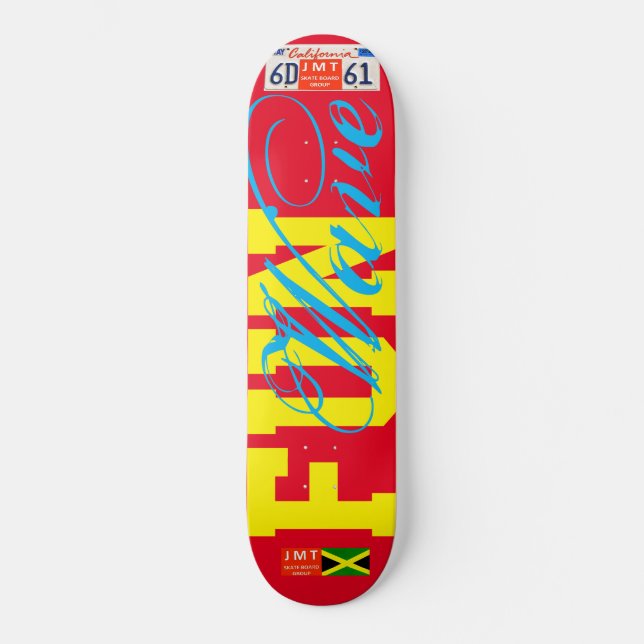 FUN WAVE SKATEBOARDS / JMT USA (Vorderseite)