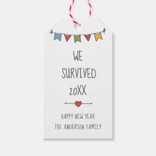 Fun We Survived This Year Holiday New Years Geschenkanhänger