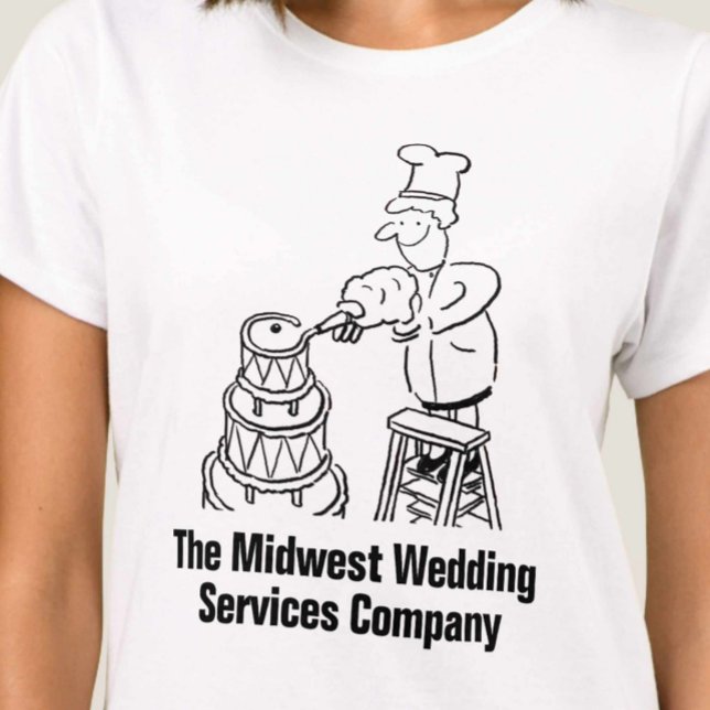 Fun Wedding Services Business T - Shirt (Von Creator hochgeladen)
