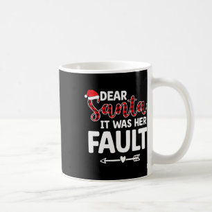 Fun Weihnachten Matching Paare Seine Hers Pajamas Kaffeetasse
