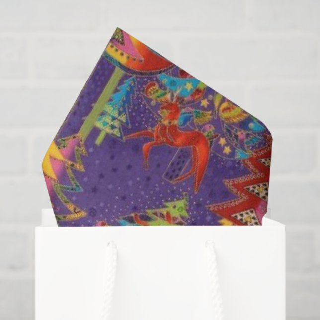 Fun Weihnachtsmuster Papier (Geschenktüte)