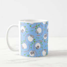 Fun Welsh Sheep Custom Coffee Tasse