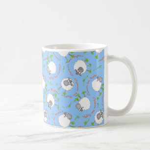 Fun Welsh Sheep Custom Coffee Tasse