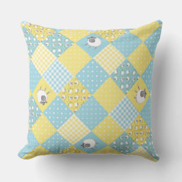 Fun Welsh Sheep, Imitate Patchwork, Kissen oder Ki