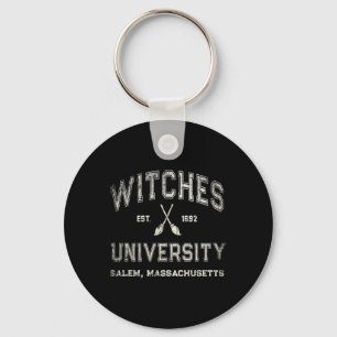 Fun Wiccan WITCHES UNIVERSITY Salem Massachusetts Schlüsselanhänger