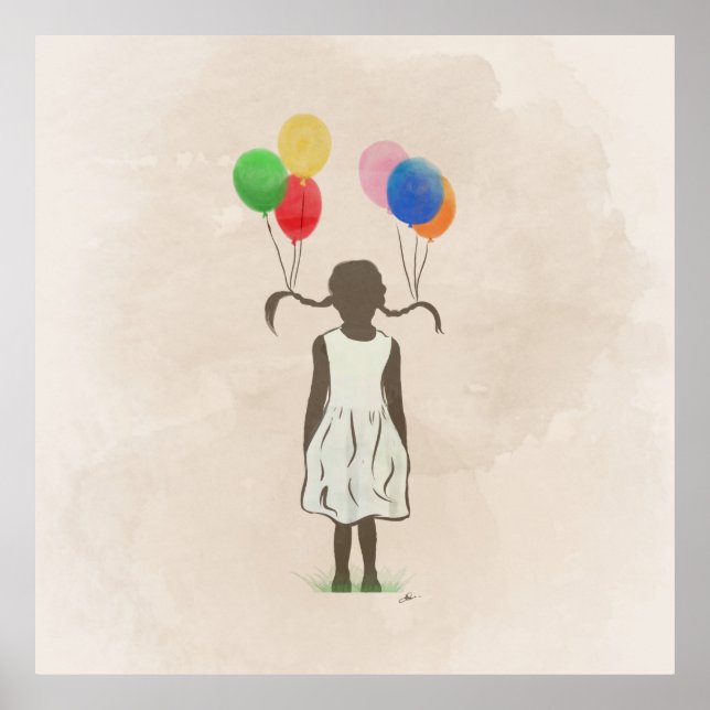 Fun With Balloons Poster (Vorne)