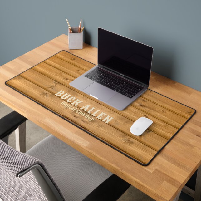 Fun Wood / Western Look Nom et titre (Bureau 2)