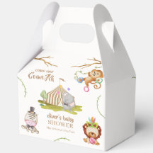 Fun Woodland Safari Animal Circus Baby Dusche