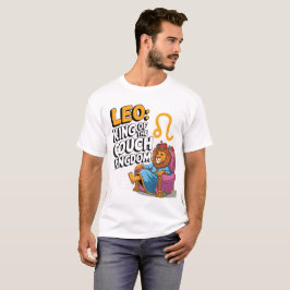 Fun Zodiac Leo Design T-Shirt