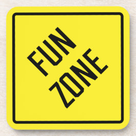 Fun Zone Hard Plastic Untersetzer