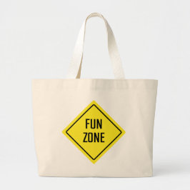 Fun Zone Jumbo Tote Bag Stoffbeutel