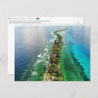 Funafuti, Tuvalu Postkarte