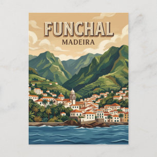 Funchal Portugal Postkarte