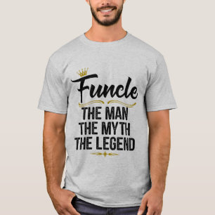 Funcle Definition der Mann das Legenden-lustige T-Shirt