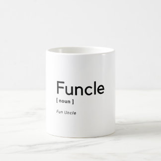 Funcle Fun Uncle Café ou thé Mug