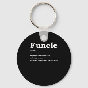 Funcle Uncle Family Member Best Uncle Gift Schlüsselanhänger