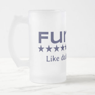 Funcle: Wie Vater aber cooler! Mattglas Bierglas