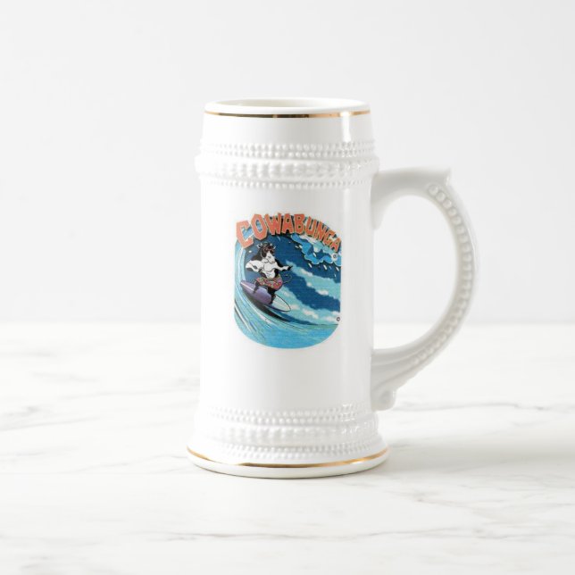 FUNCOW® COWABUNGA OKTOBERFEST BIERGLAS (Rechts)