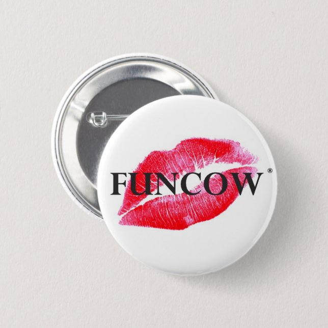 FUNCOW PINK KISS BUTTON (Vorne & Hinten)