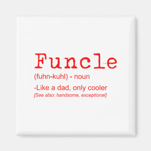 Functional Definition Funny Joke-Geschenk für Onke Magnet