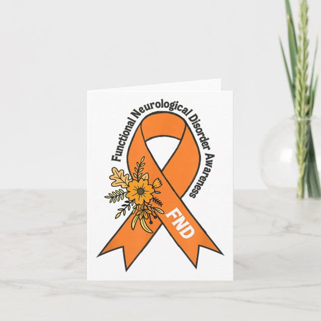 Functional Neurological Disorder Awareness Fed War Karte (Vorderseite)