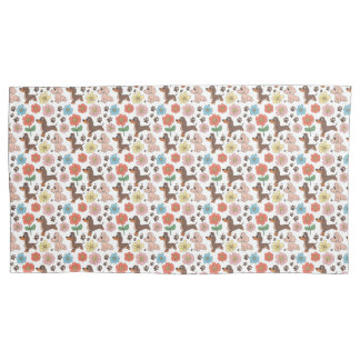 Funda de almohada con perritos kissenbezug