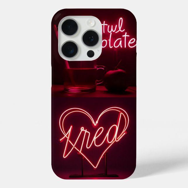 Funda de Corazon y Amor Case-Mate iPhone Hülle (Rückseite)
