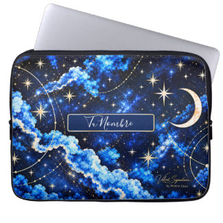 Funda de portátil personalizada Cielo azul Laptopschutzhülle