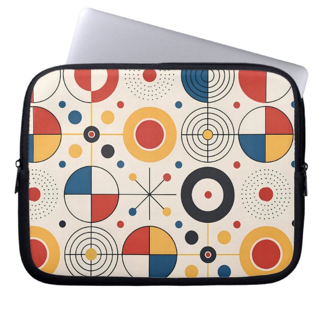 Funda diseño geométrico laptopschutzhülle (Vorderseite)